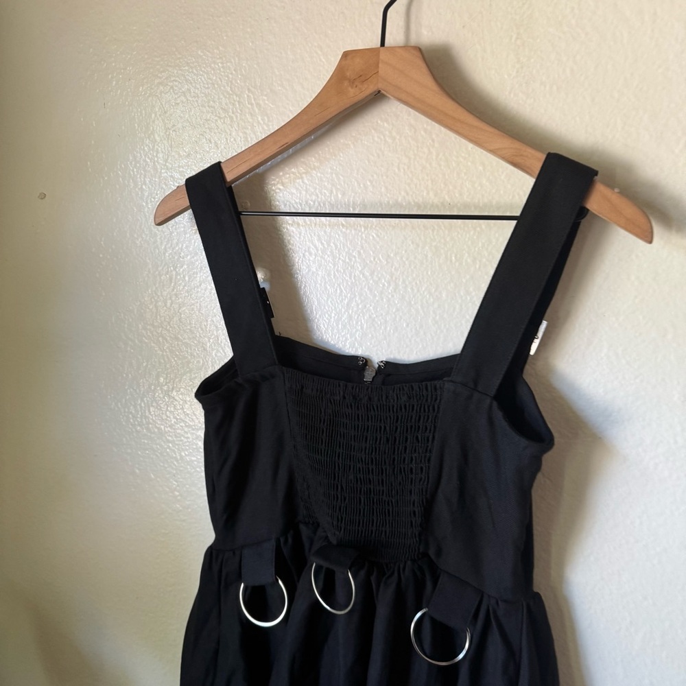 Hot Topic | Social Collision Black Grommet Buckle Dress - Picture 5 of 6